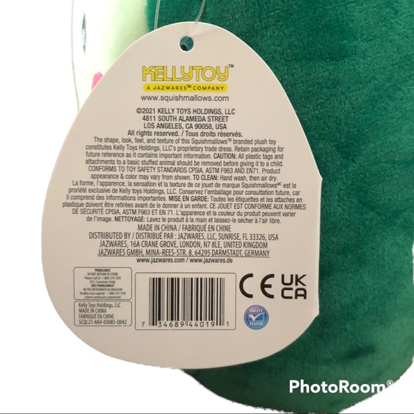 🥑 Squishmallows Austin Avocado Rosy Cheek 8 in NWT kidcore - Picture 5 of 5